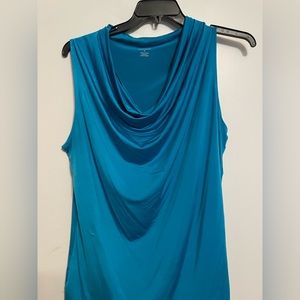 Worthington Scoop Neck Sleeveless Blouse